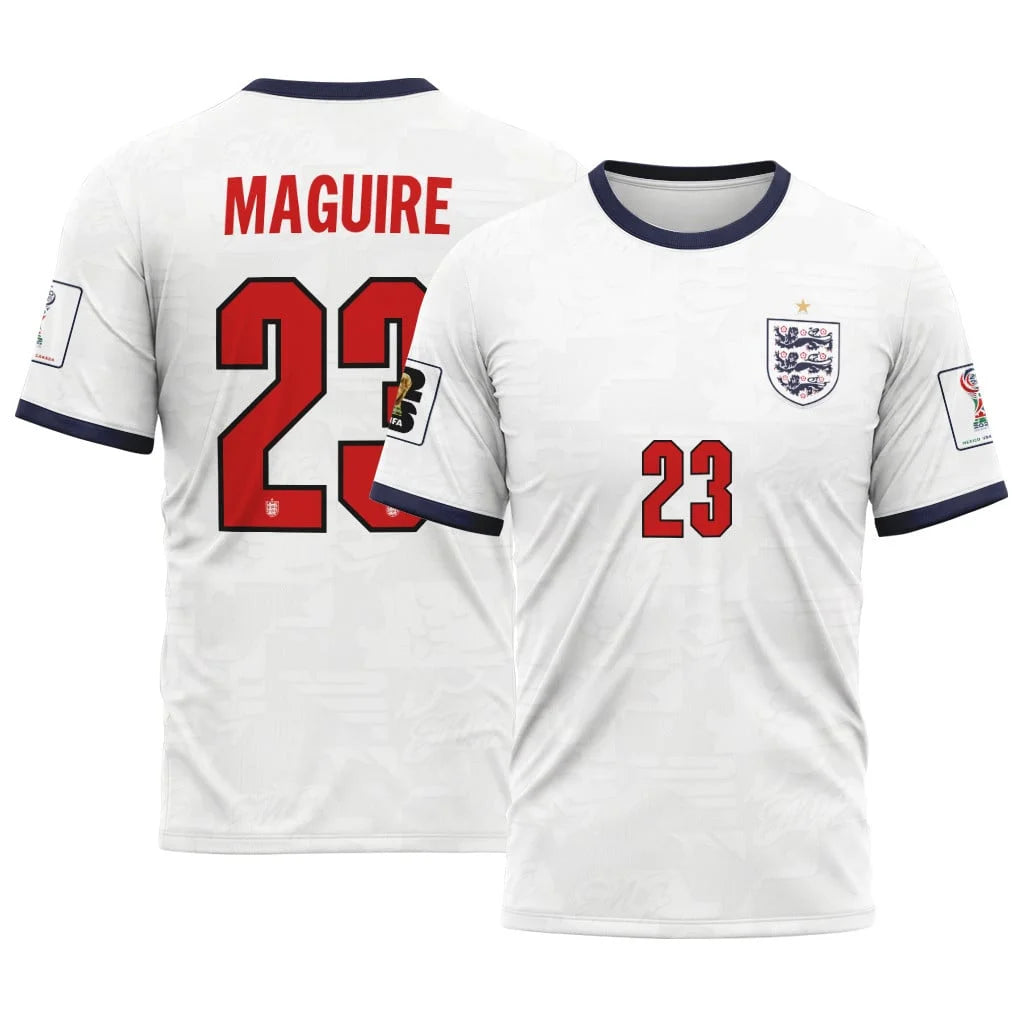 Maguire 23 Home AOP T-Shirt 2026 World Cup England