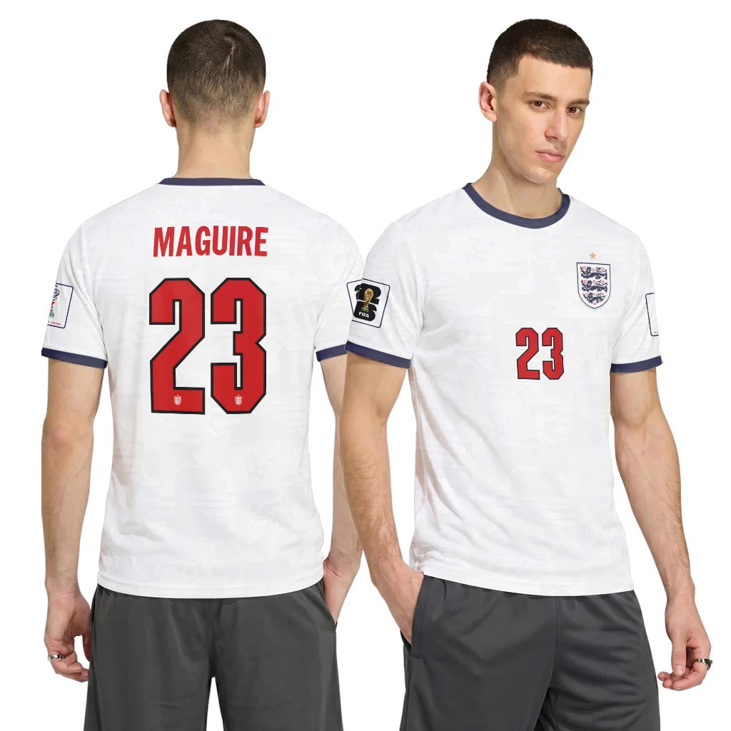 Maguire 23 Home AOP T-Shirt 2026 World Cup England
