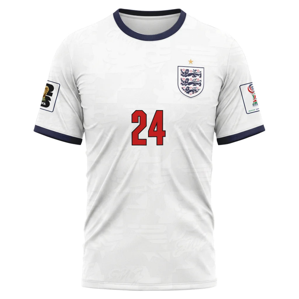 Tomori 24 Home AOP T-Shirt 2026 World Cup England