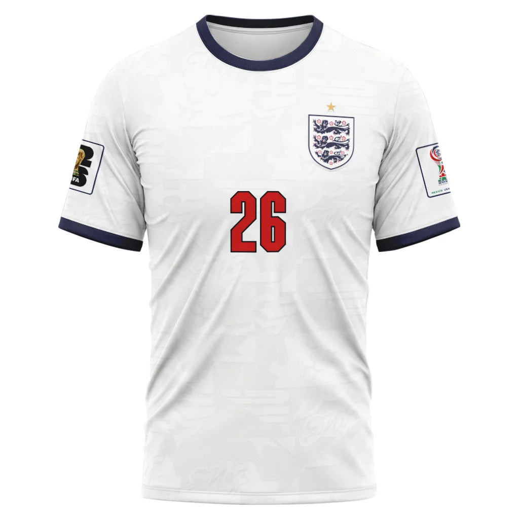 Toney 26 Home AOP T-Shirt 2026 World Cup England