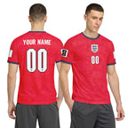 England 2026 World Cup Away Personalized AOP T-Shirt