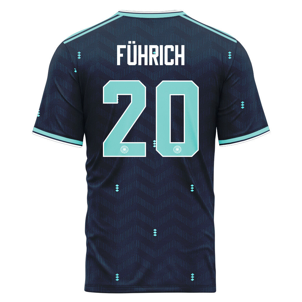 F?hrich 20 Away AOP T-Shirt 2026 World Cup Germany Away AOP T-Shirt