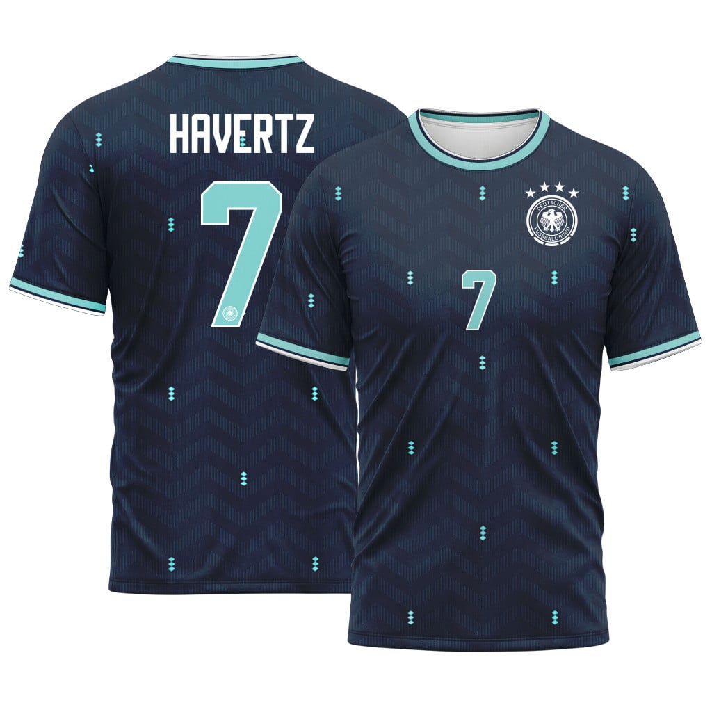 Havertz 7 Away AOP T-Shirt 2026 World Cup Germany Away AOP T-Shirt