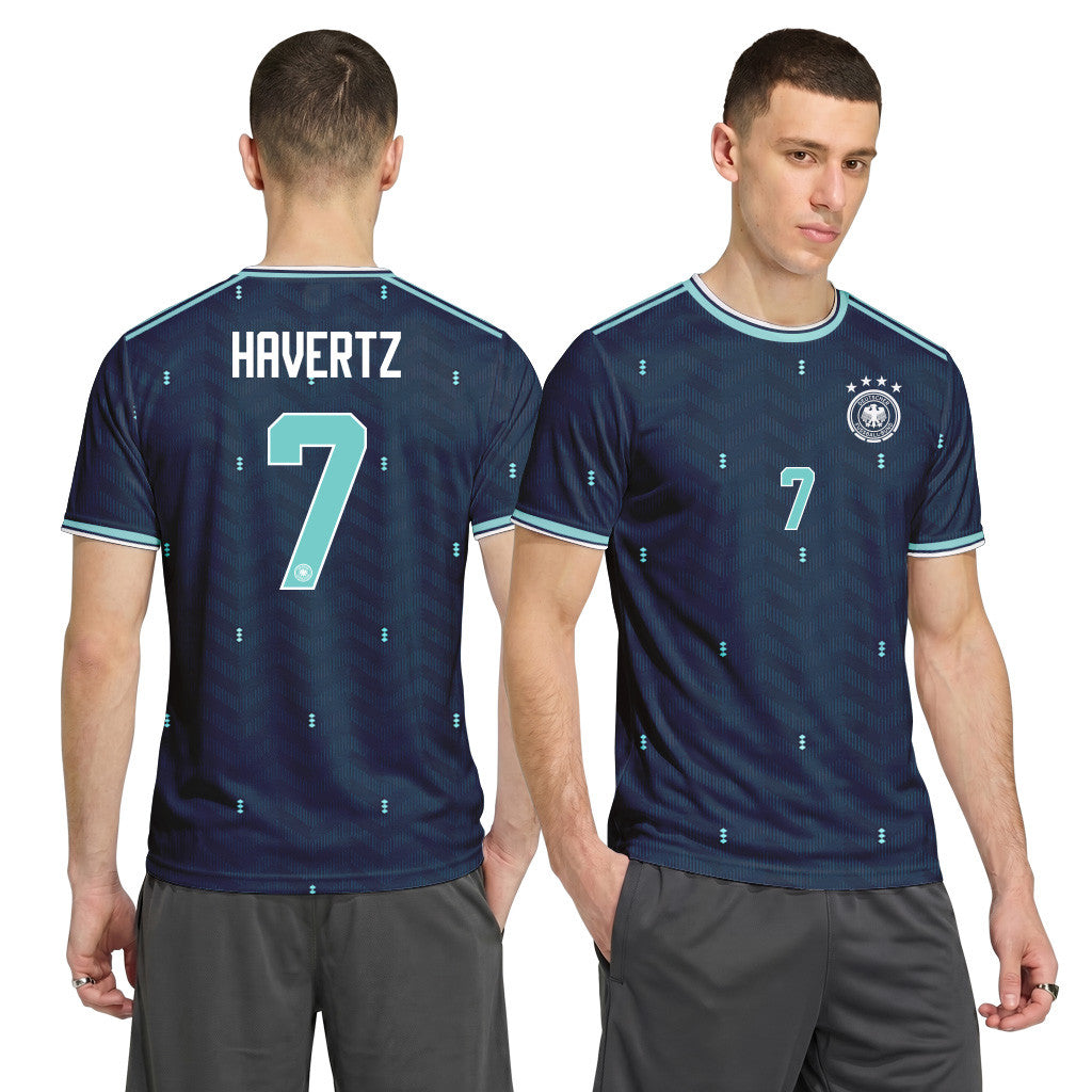 Havertz 7 Away AOP T-Shirt 2026 World Cup Germany Away AOP T-Shirt
