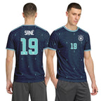 San? 19 Away AOP T-Shirt 2026 World Cup Germany Away AOP T-Shirt