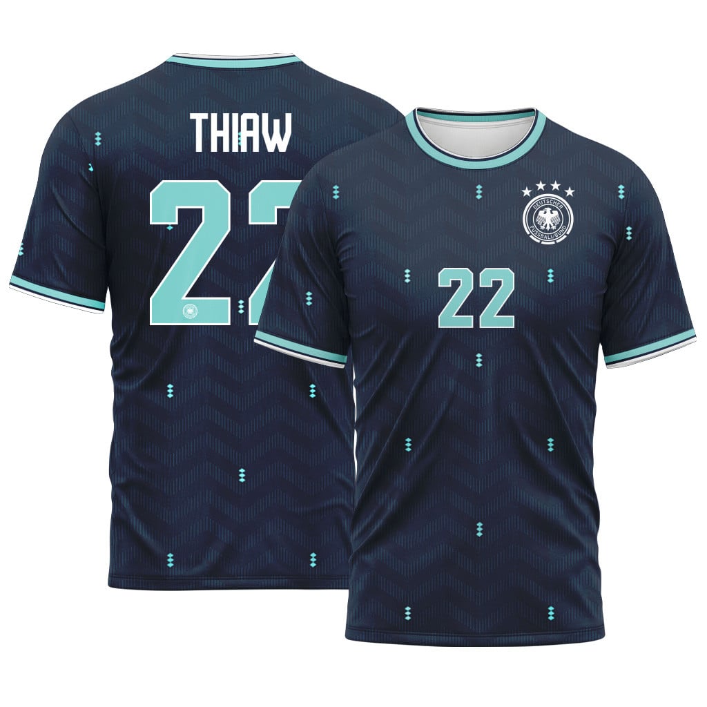 Thiaw 22 Away AOP T-Shirt 2026 World Cup Germany Away AOP T-Shirt