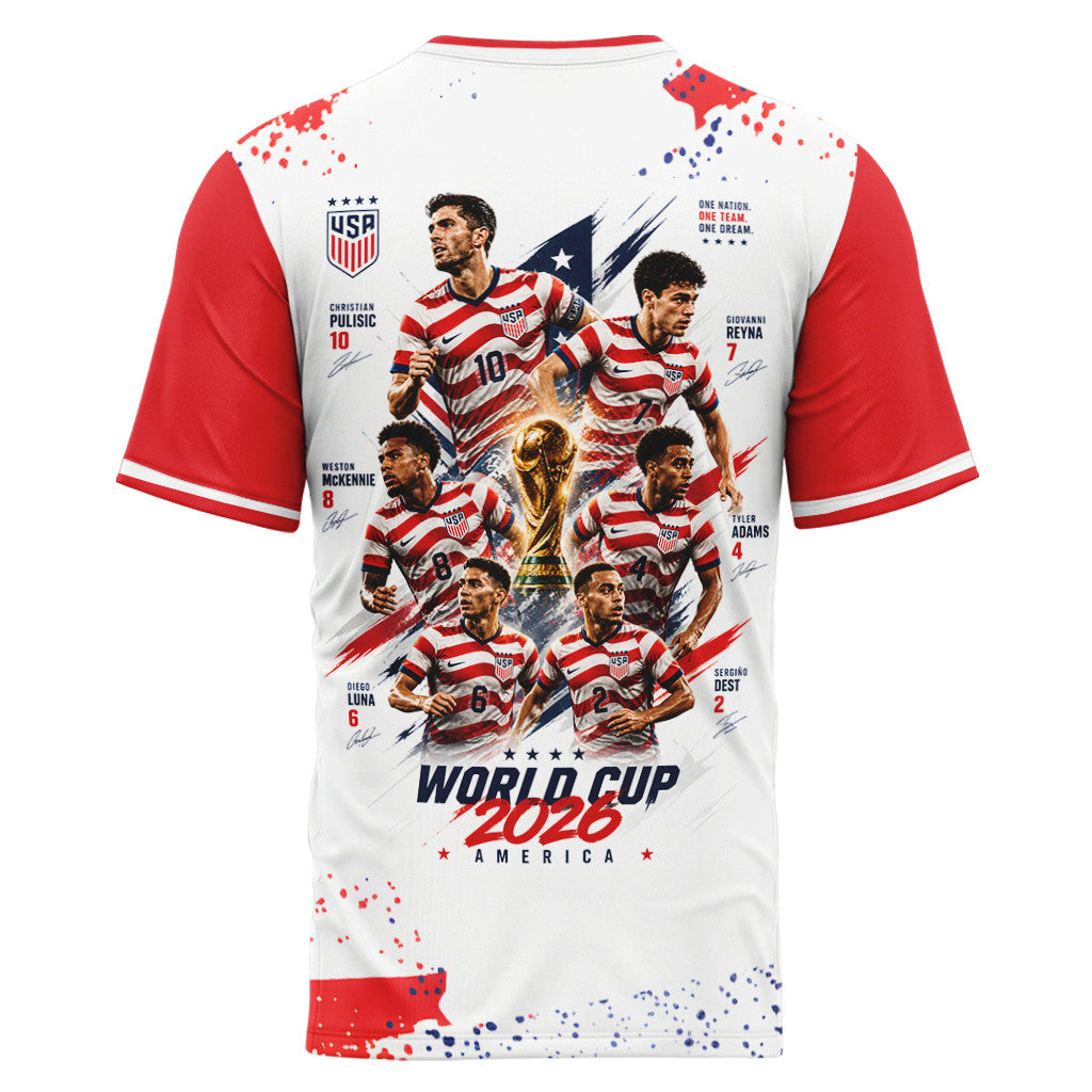 USA World Cup Champions Tribute AOP T-Shirt