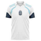 Messi GOAT Edition 3D V-Neck Polo Shirt Argentina World Cup 2026