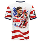 Diego Luna AOP T-Shirt 2026 USA World Cup