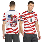 Timothy Weah 21 AOP T-Shirt 2026 USA World Cup