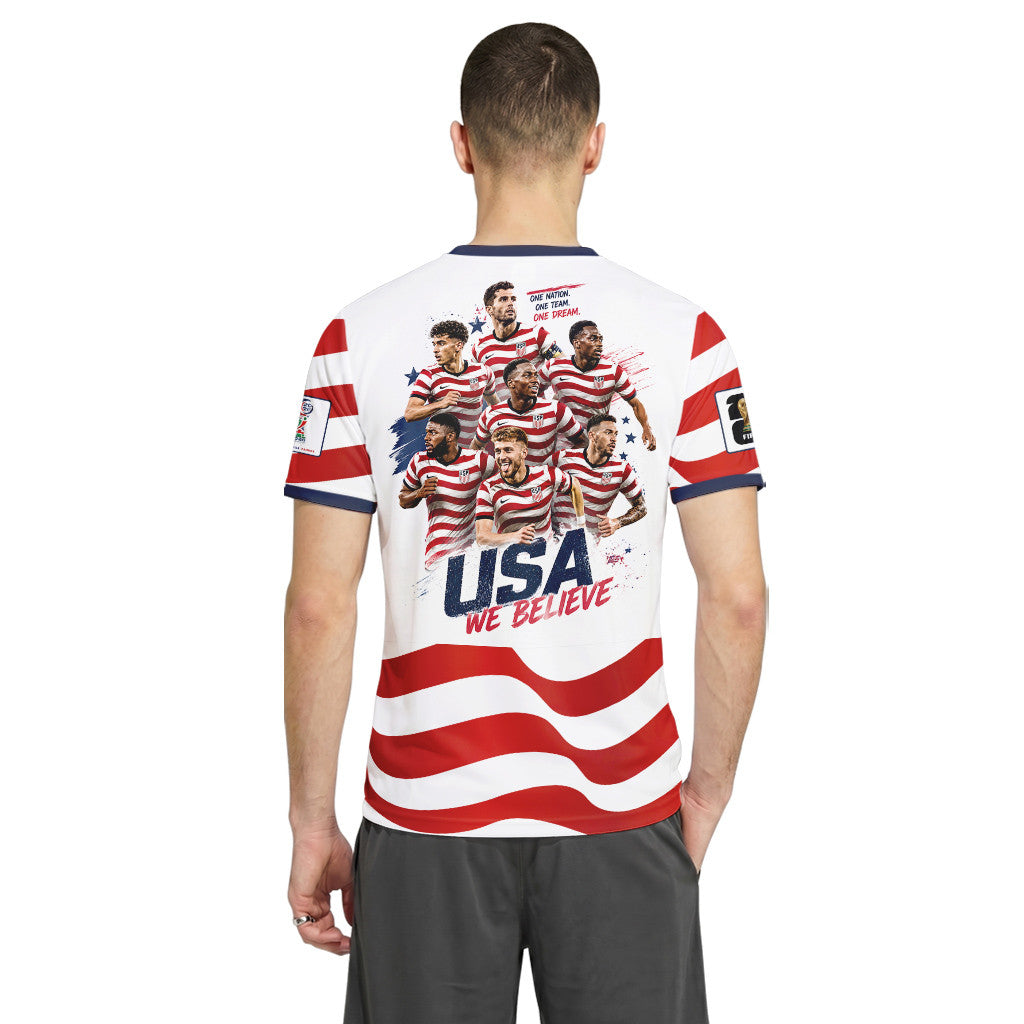 USA World Cup 2026 Team Tribute AOP T-Shirt