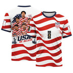 USA National Team One Nation Graphic World Cup 2026 AOP T-Shirt