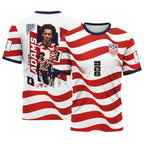 Tyler Adams 4 AOP T-Shirt 2026 USA World Cup