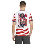Tyler Adams 4 AOP T-Shirt 2026 USA World Cup