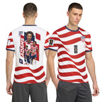 Tyler Adams 4 AOP T-Shirt 2026 USA World Cup