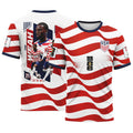 Timothy Weah 21 AOP T-Shirt 2026 USA World Cup