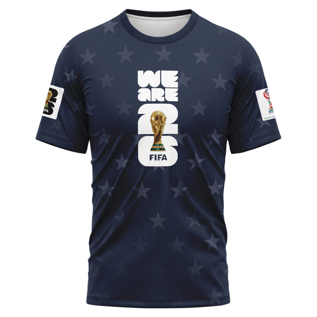 USA AOP T-Shirt World Cup 2026 Stars Away