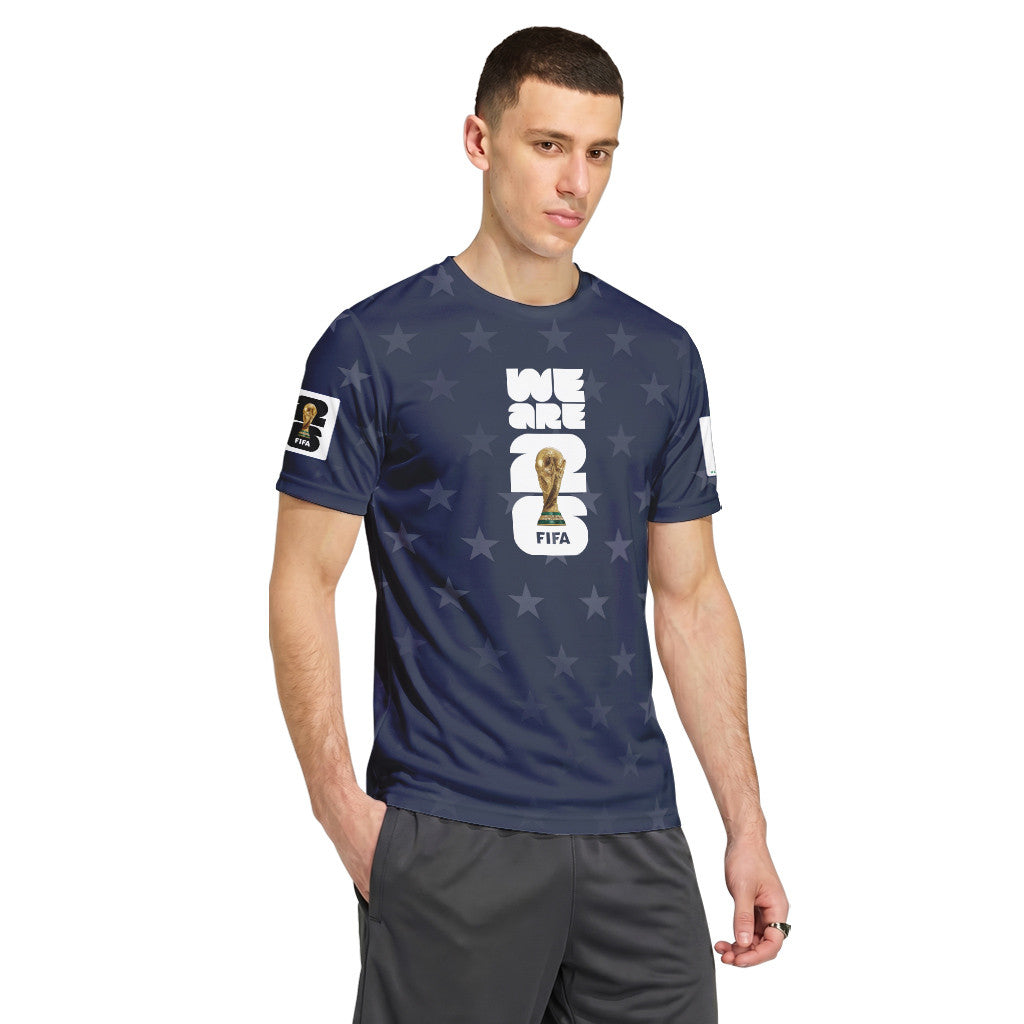 USA AOP T-Shirt World Cup 2026 Stars Away