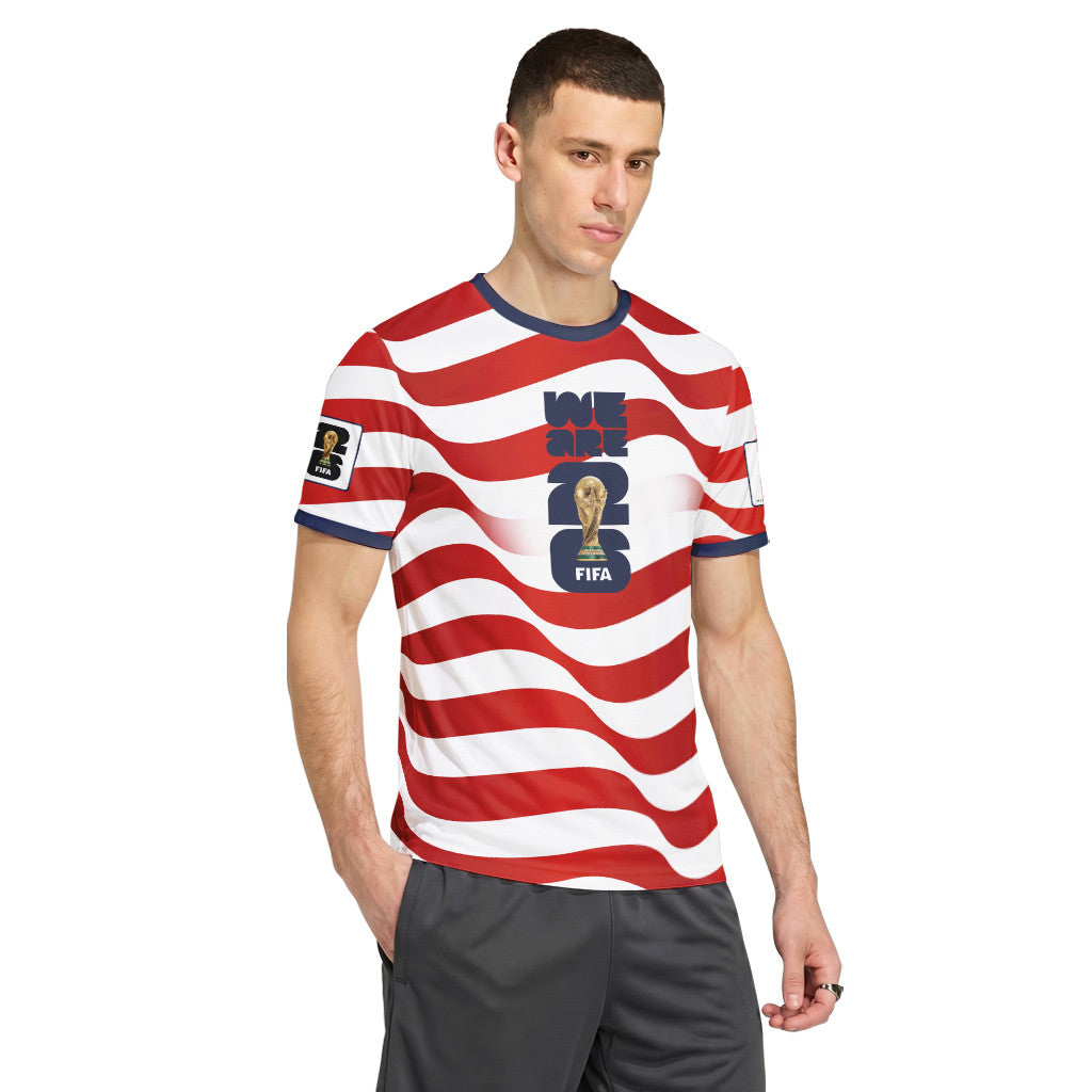 USA AOP T-Shirt World Cup 2026 Stars Home