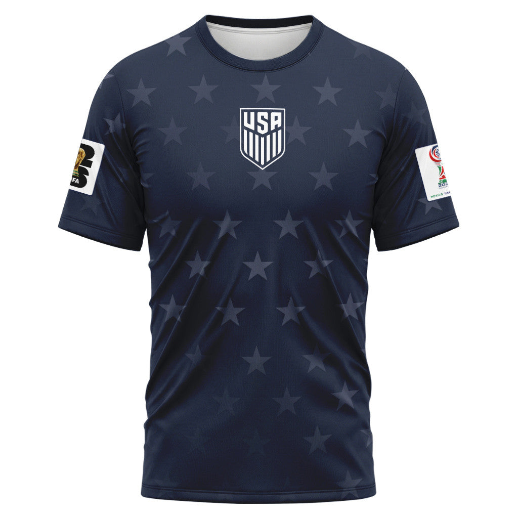 USA AOP T-Shirt Eagle Stars Away World Cup 2026