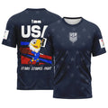 USA AOP T-Shirt Eagle Stars Away World Cup 2026
