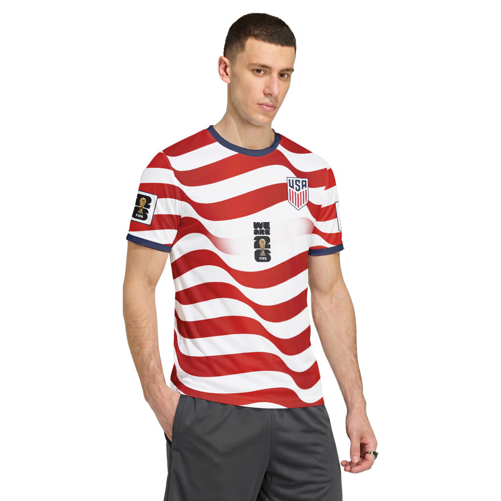USA AOP T-Shirt Champion Spirit Home World Cup 2026