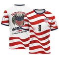 USA AOP T-Shirt World Cup 2026 Eagle Pride Graphic Home Edition