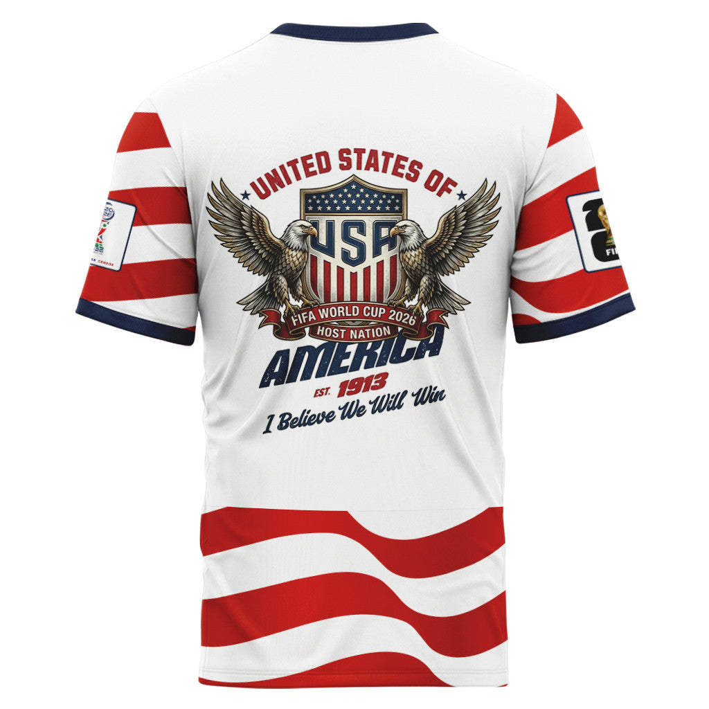 USA AOP T-Shirt World Cup 2026 American Eagle Spirit Home Style