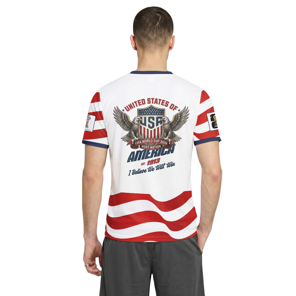 USA AOP T-Shirt World Cup 2026 American Eagle Spirit Home Style
