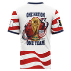 USA AOP T-Shirt World Cup 2026 One Nation One Team Champions Cup Home Edition