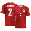 Canada Johnston 2 AOP T-Shirt World Cup 2026 Home