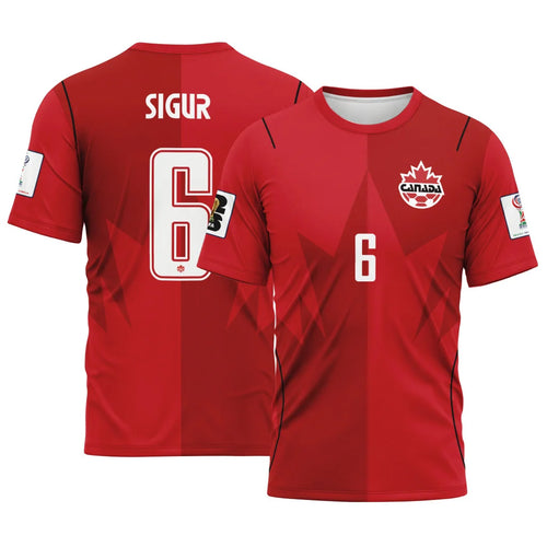 Canada Sigur 6 AOP T-Shirt World Cup 2026 Home