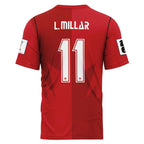 L. Millar 11 AOP T-Shirt Canada World Cup 2026 Home