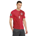 L. Millar 11 AOP T-Shirt Canada World Cup 2026 Home