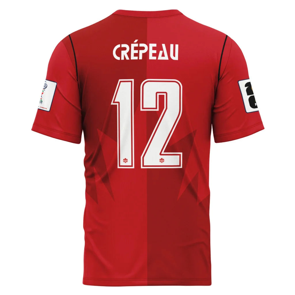 Cr?peau 12 AOP T-Shirt Canada World Cup 2026 Home