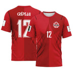 Cr?peau 12 AOP T-Shirt Canada World Cup 2026 Home