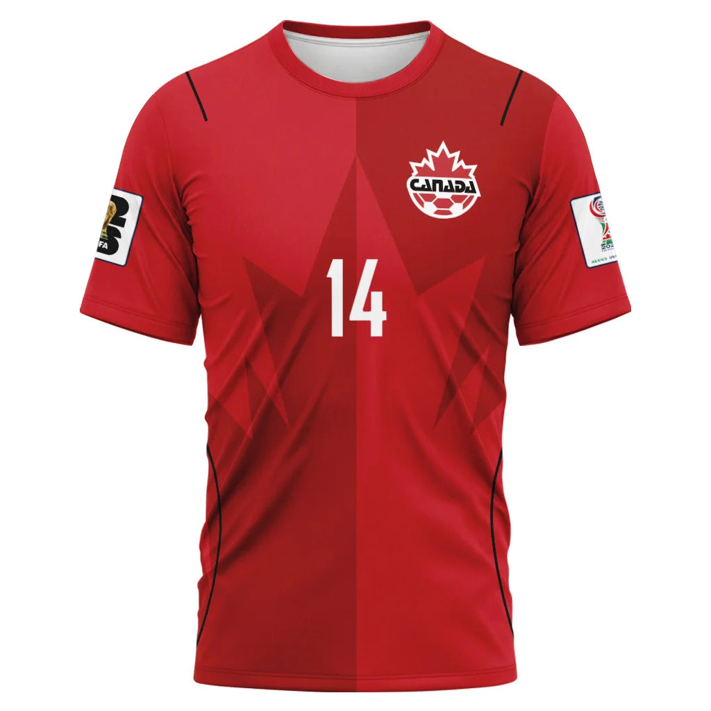 Bombito 15 AOP T-Shirt Canada World Cup 2026 Home
