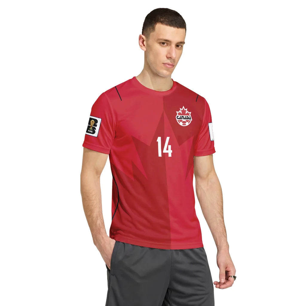 Bombito 15 AOP T-Shirt Canada World Cup 2026 Home