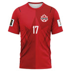 Buchanan 17 AOP T-Shirt Canada World Cup 2026 Home