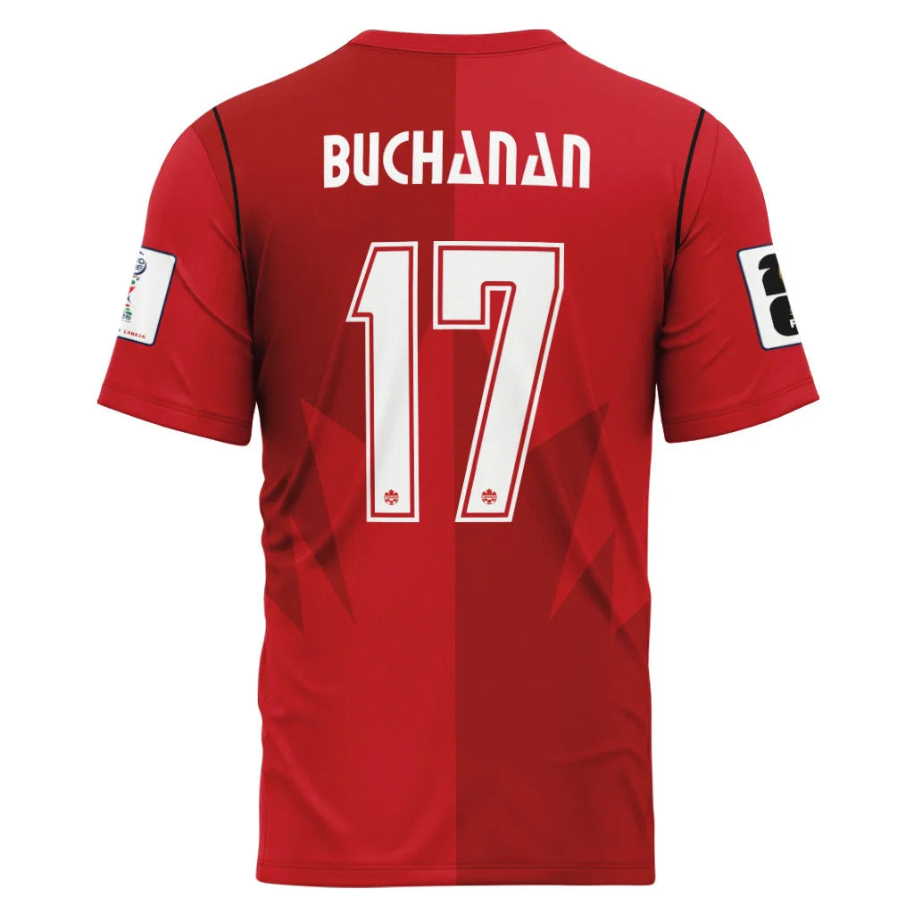 Buchanan 17 AOP T-Shirt Canada World Cup 2026 Home