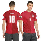 Saliba 18 AOP T-Shirt Canada World Cup 2026 Home