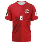 Davies 19 AOP T-Shirt Canada World Cup 2026 Home