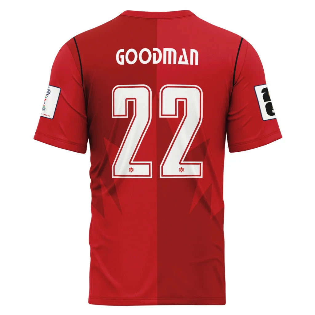 Goodman 22 AOP T-Shirt Canada World Cup 2026 Home