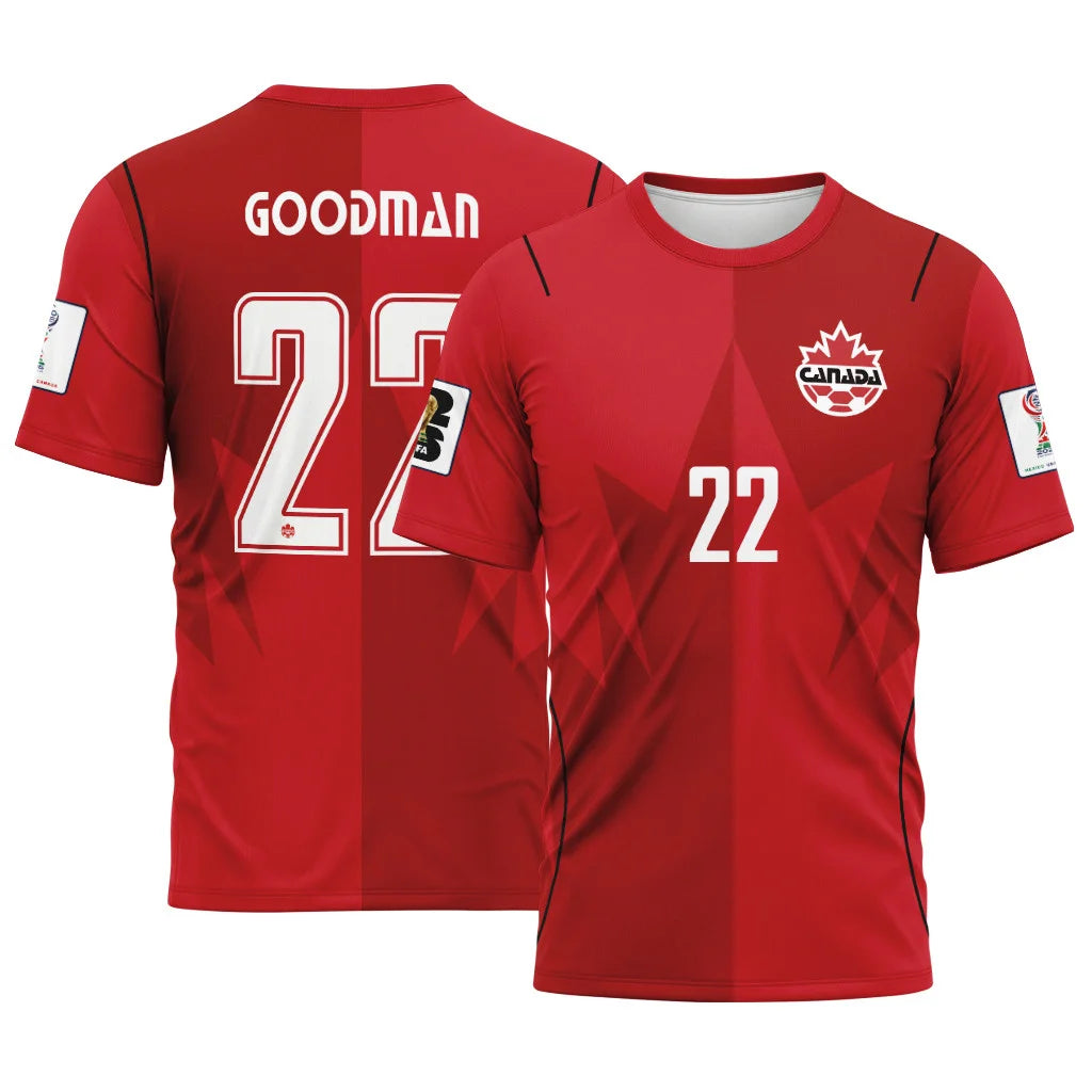 Goodman 22 AOP T-Shirt Canada World Cup 2026 Home