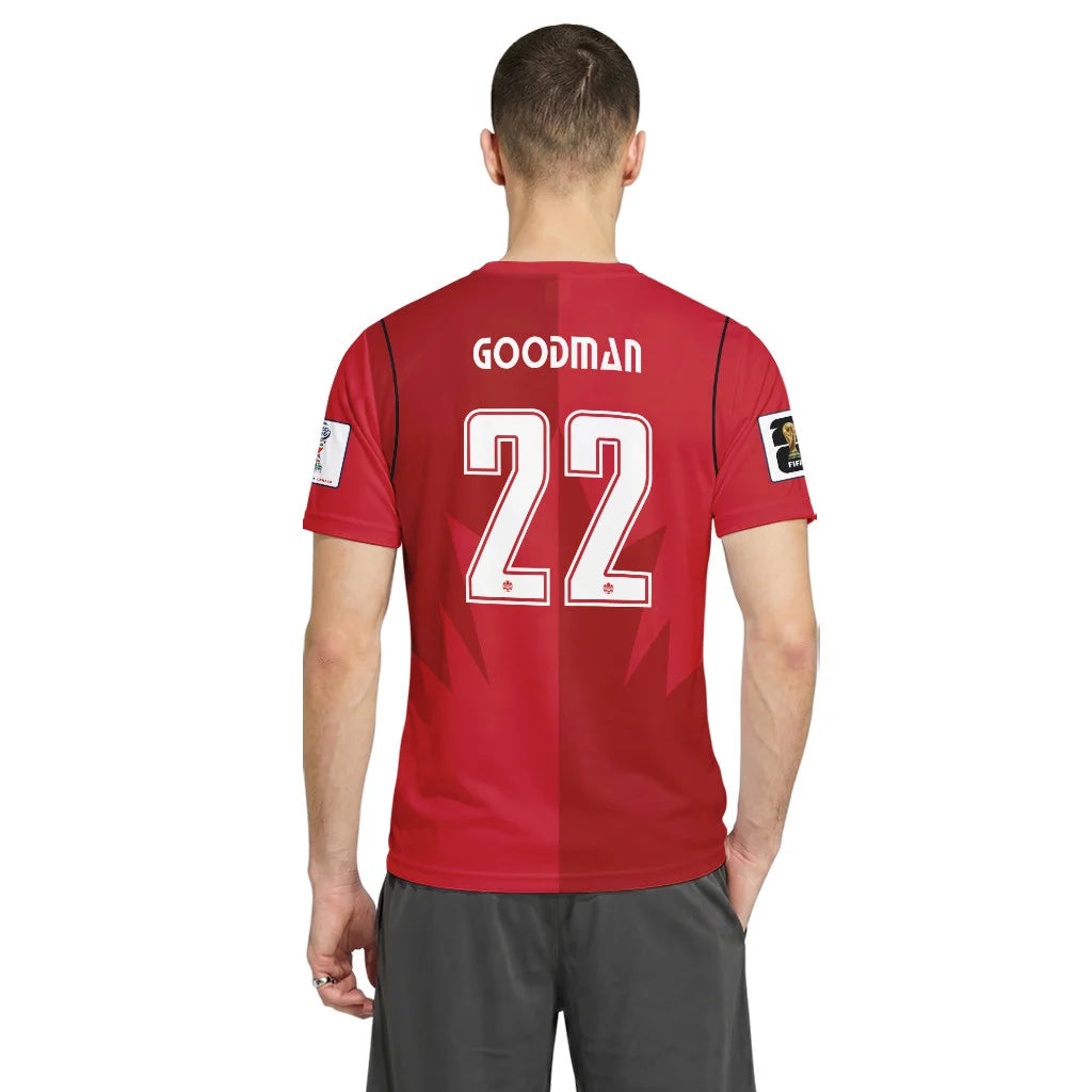 Goodman 22 AOP T-Shirt Canada World Cup 2026 Home