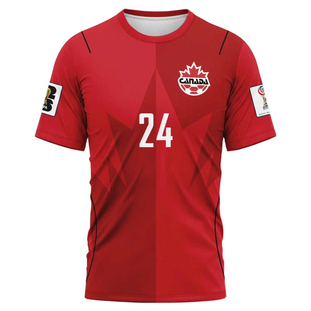 Ahmed 24 AOP T-Shirt Canada World Cup 2026 Home
