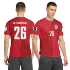 De Fougerolles 26 AOP T-Shirt Canada World Cup 2026 Home