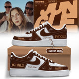 Jungle Sunshine World Tour 2026 27 Limited Edition Signature Red Air Force 1 Shoes Sneakers , Music Air Force 1 Shoes