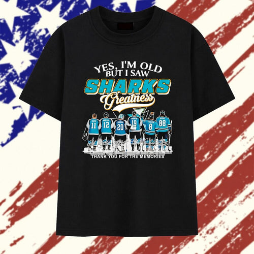 San Jose Sharks Greatness Nolan Marleau Nabokov Thornton Pavelski Burns Signature T Shirt , Vintage Trending Shirt