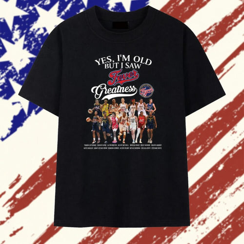 Yes I’m Old But I Saw Fever Greatness Indiana Basketball Players Signatures Vintage T Shirt